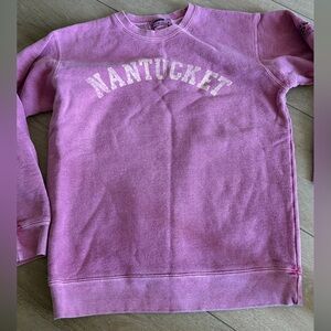 J. Crew Nantucket Pink Sweatshirt